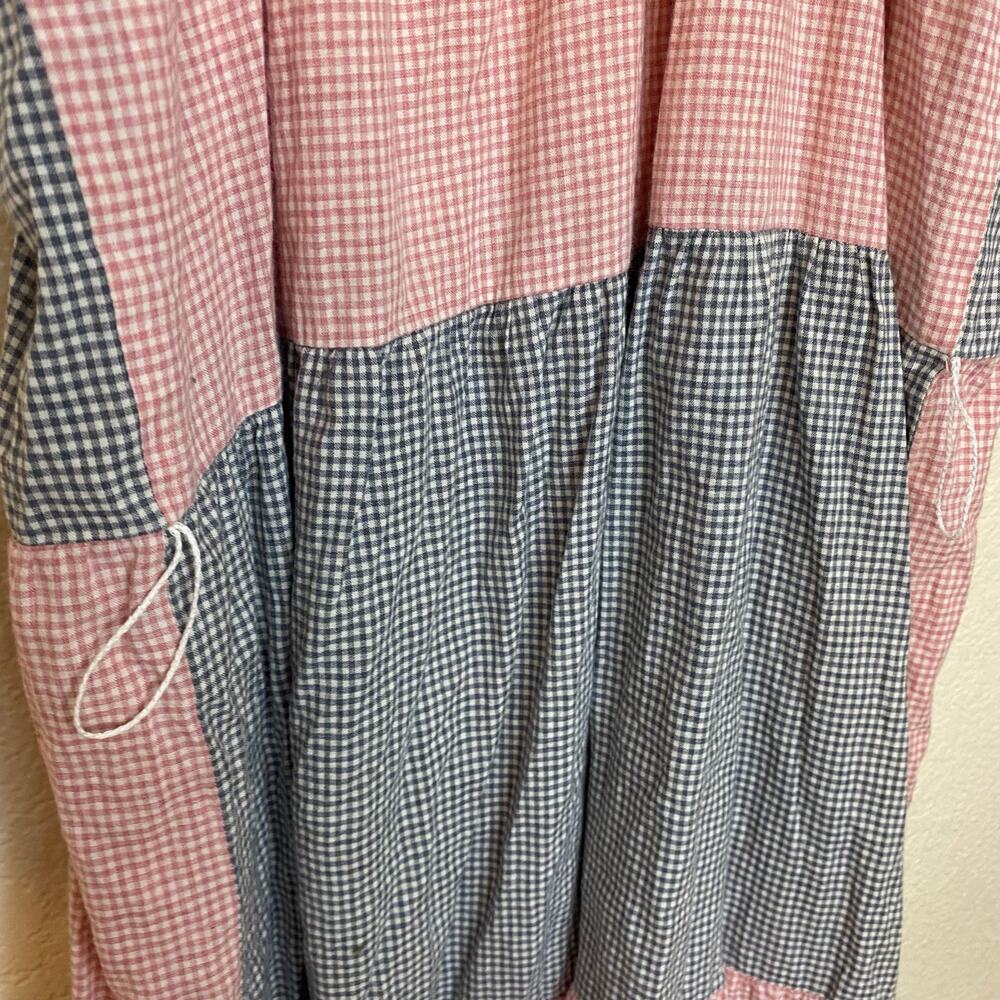 Emerson Fry Button Tier Patchwork Maxi Dress Size… - image 8